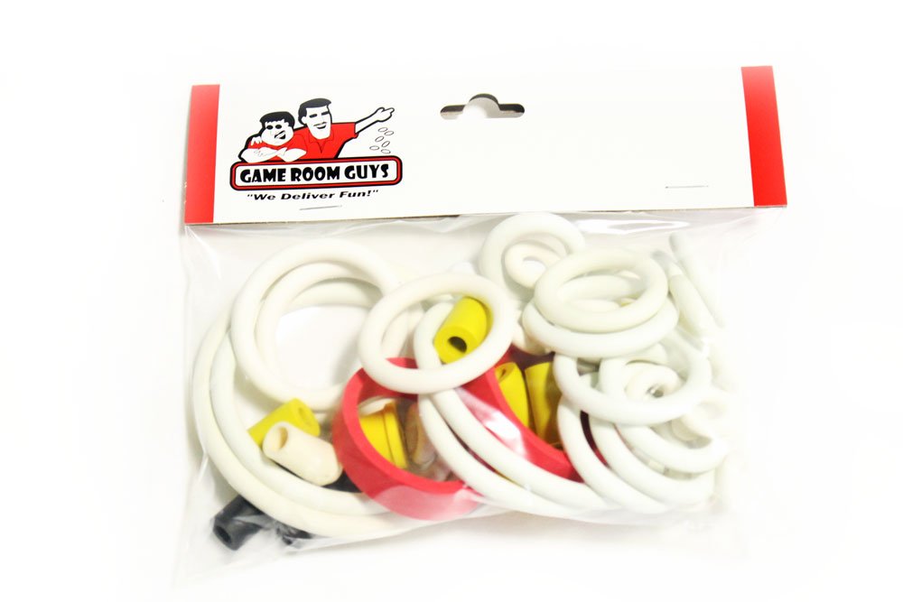 Game Room Guys 1988 Williams Cyclone Pinball White Rubber Ri