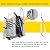 GFFQLXHT 11 Steps Retractable Loft Foldable Ladder for Height 9ft