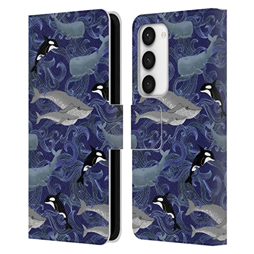 Étui Portefeuille Samsung S23 5G Cuir avec Rangements Cartes et Support Vidéo Micklyn Le Feuvre