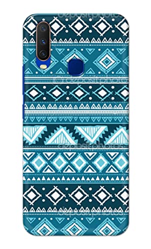 Image of PRINTFIDAA Coloured Tribal Pattern Hard Back Cover for Vivo Y15 / Vivo Y17 / Vivo U10 / Vivo Y12 / Vivo Y11 (6.35 inch) Back Cover -(P6) KAT1008