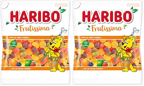 HARIBO 0008011 Frutissima Veggie, 1 Kg (Paquete de 2)