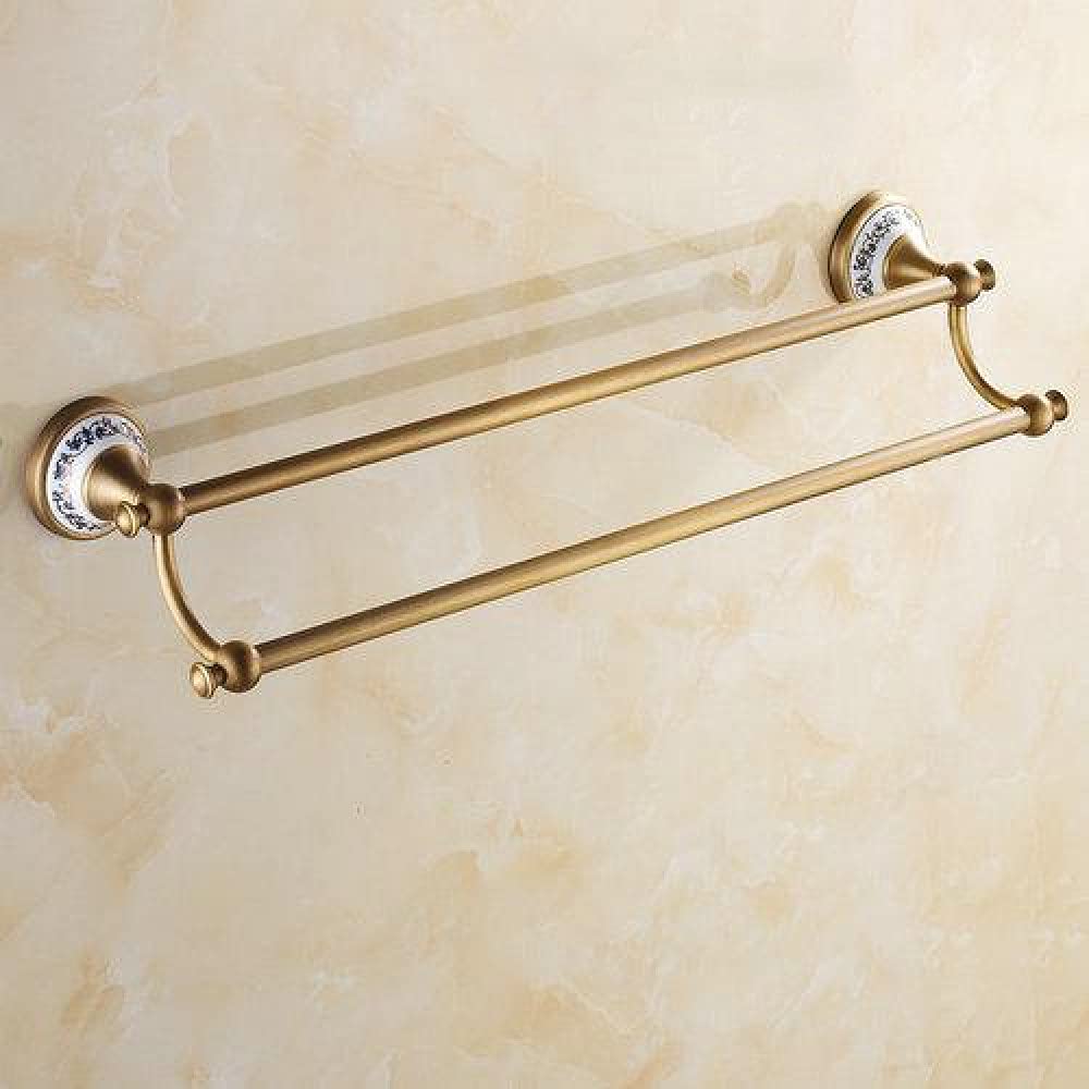Accessoires de salle de bain porcelaine laiton massif bronze mural