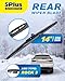 5 PLUS® 14 Inch Rear Wiper Blade Replacement for Subaru Forester 2007-2024 Outback 2005-2019/Honda CRV 2007-2011 Fit 2009-2020 Pilot 2016-2024 Rear Windshield Wiper Mute Original OEM Quality