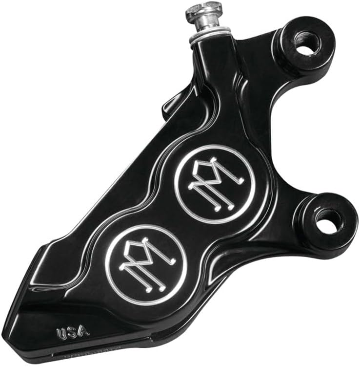 Performance Machine (Pm) 0052-2425-BM Four-Piston Front Left Brake Caliper for 300MM Rotor - Contrast Cut