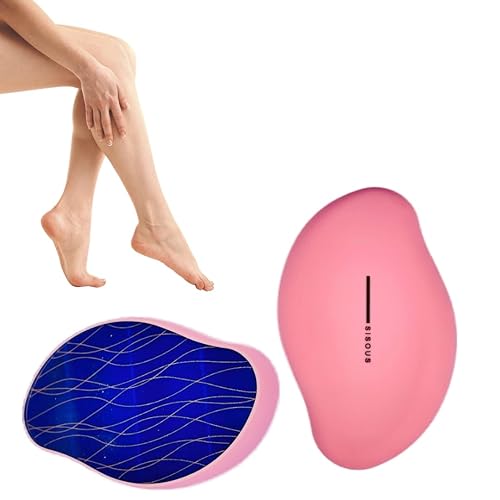 Borrador de pelo de cristal para mujeres, herramienta de depilación mágica sin dolor reutilizable Removedor de vello rápido y fácil para espalda,