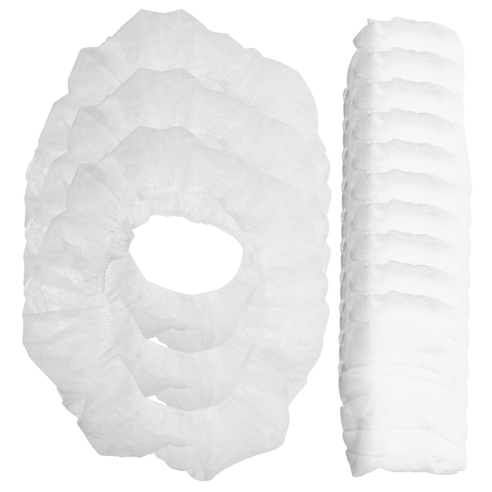 Gogogmee 50pcs Disposable Toilet Seat Covers Travel Toilets Seats Waterproof Protection Portable Potty Covers for Public Restrooms