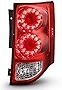 ACANII - For 2011-2020 Dodge Grand Caravan Factory LED Tail Light Brake Lamp Assembly Replacement Rear Passenger Side