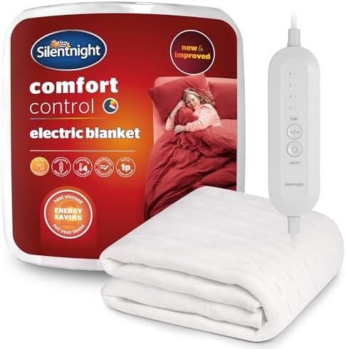 Silentnight Comfort Control Electric Blanket Double Bed - Heated ...