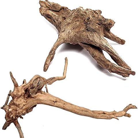 Dongbin Fish Tank Dead Wood, Aquarium Landscaping Decoration Driftwood Fish Tank Ornament Dead Wood Tree Root Decor Decorative ornaments for landscaping wooden fish tanks,12m Cover