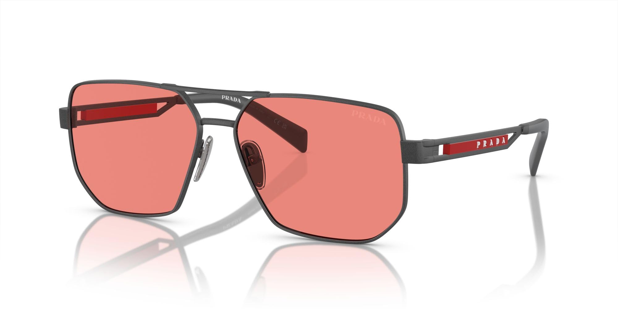 Prada 0PS 51ZS Gafas de Sol, Hombres, Multicolor (Multicolor), Talla Única