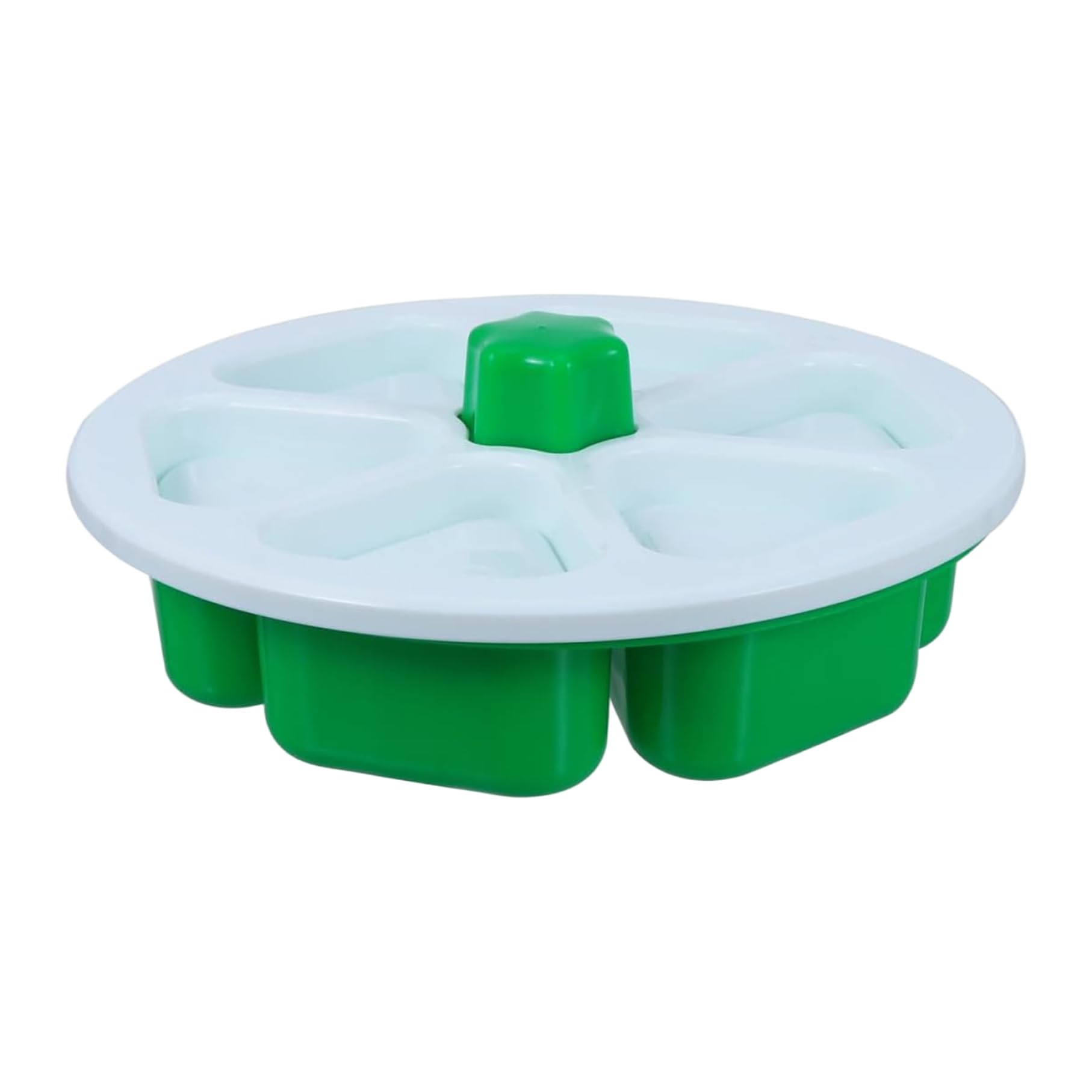 Peosaard Green Triangle Rice Mold, Onigiri Mold, 6 Cavity Non-Stick Plastic Rice Ball, Triangle Onigiri Maker, Easy To Clean Ball Maker
