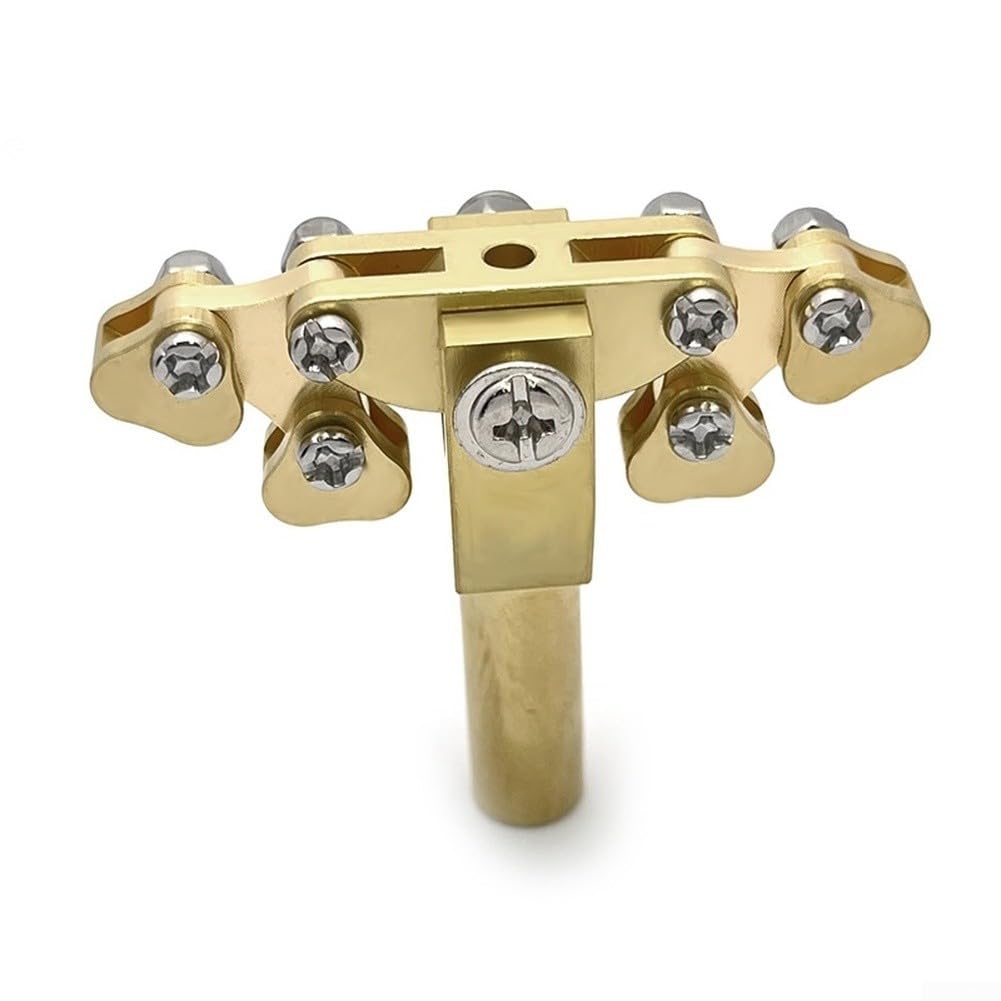 para herramienta Ajuste Trastes Guitarra Radio Variable para latón | Radio ajustable, curvaturas varias, para latón , nivelación precisa, para cuidado instrumentos