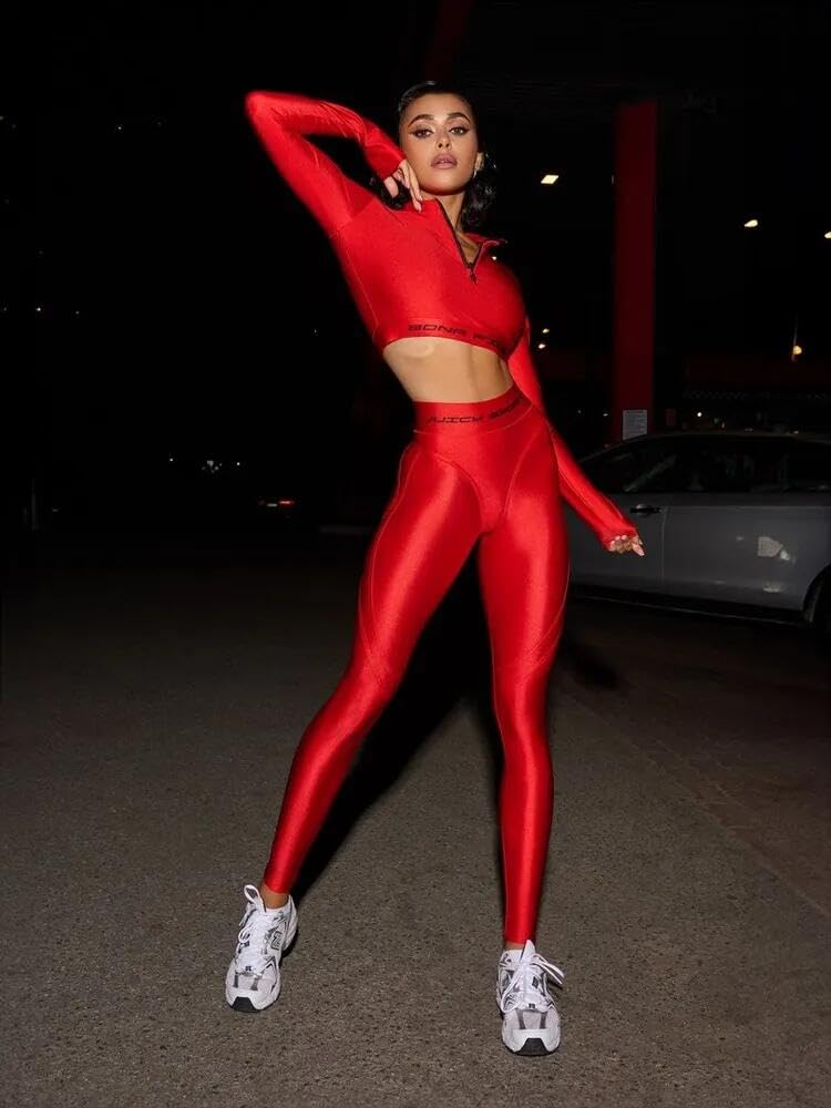 Bona Fide Push-Up Corsage Snake Leggings für Damen