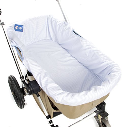 Danielstore Funda Capazo Compatible para Bugaboo Color Azul Rayas