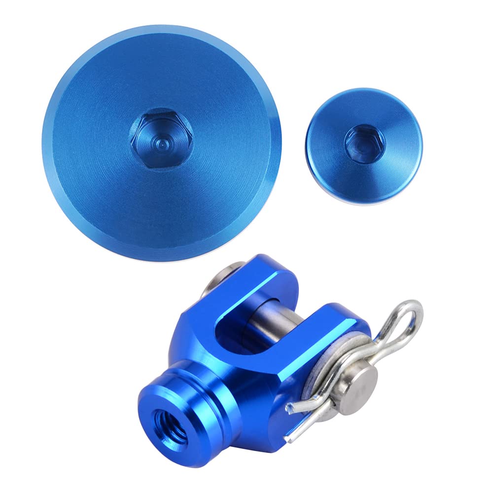 NICECNCEngine Plug Crankcase Cover Plug And Rear Brake Pedal Clevis Compatible with Yamaha YZ125 250 YZ250F YZ450F YZ125X YZ250X YZ250FX YZ450FX WR250F WR450F