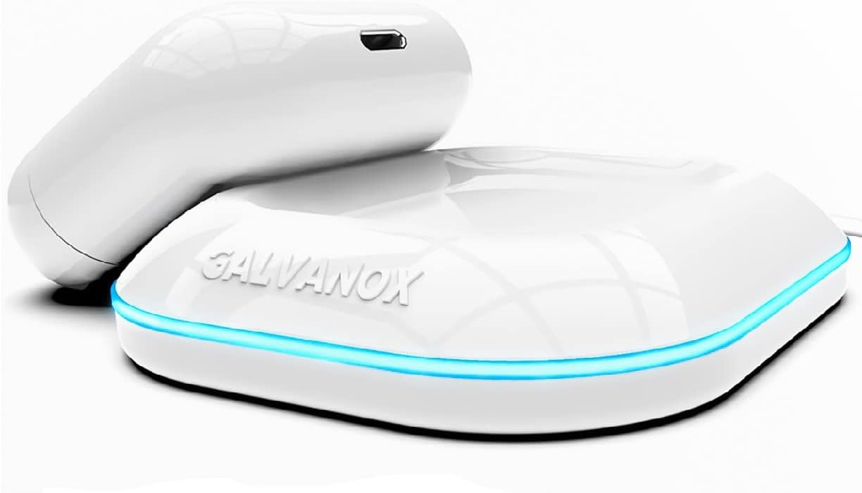 Galvanox Wireless Charger Designed for Airpods Pro and 2nd / 3rd Gen Models - Magnetic Charging Alignment, Softglow Power Indicator (White)