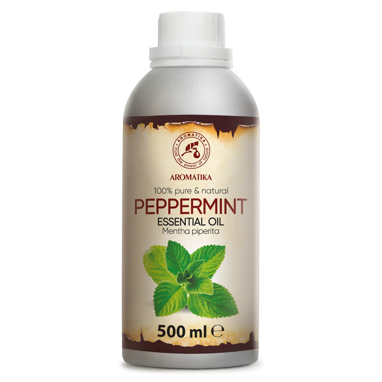 Huile Essentielle De Menthe Poivrée Pure - 1 Litre - Aromathérapie - Sweet Garden