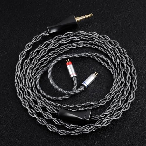 Cable FAAEAL IEM Monocristal Cobre Plata 1.3 m miniatura 5