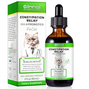 Immal Constipation Relief mit 6 Probiotika Katze