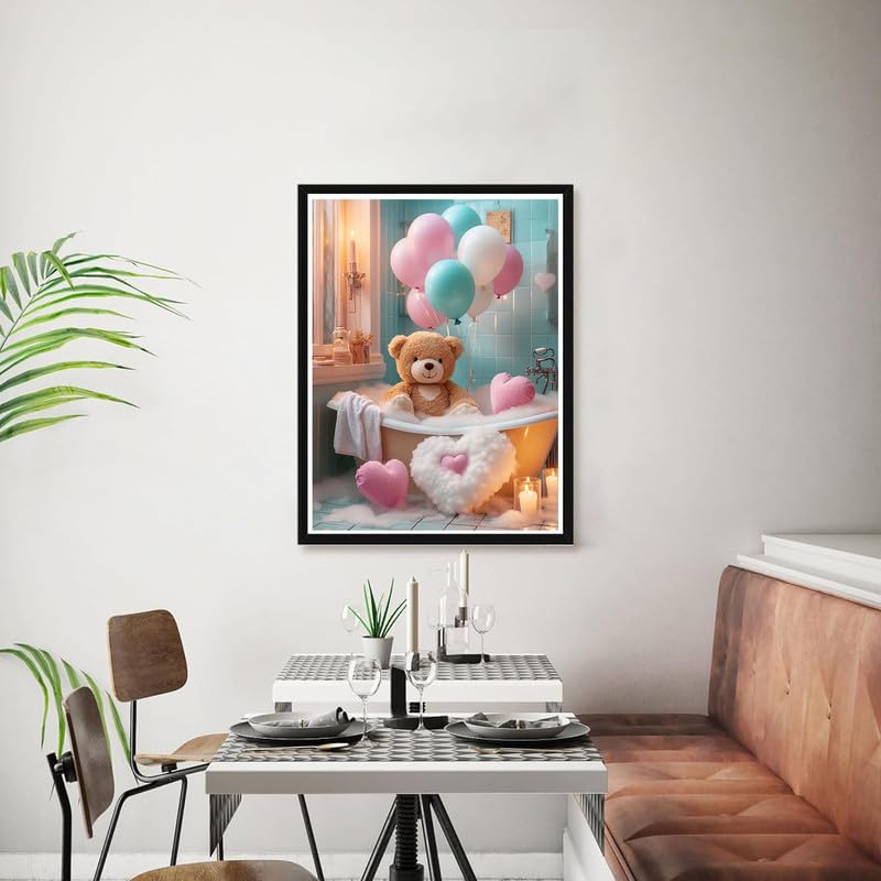 Bimkole 5D Diamond Painting Kit Completo Fai Da Te Orso