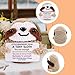 Mini Positive Sloth Crochet Animals, Emotional Inspirational Support Birthday Gifts for Women Men, Positive Animals Crochet Support Buddies, Handmade Emotional Cheer Support Crocheted Stuffed Animals