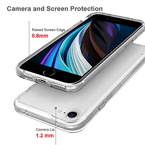 Image of for iPhone se2 /se3 /8 /7 Case,Ultra Hybrid(Transparent)