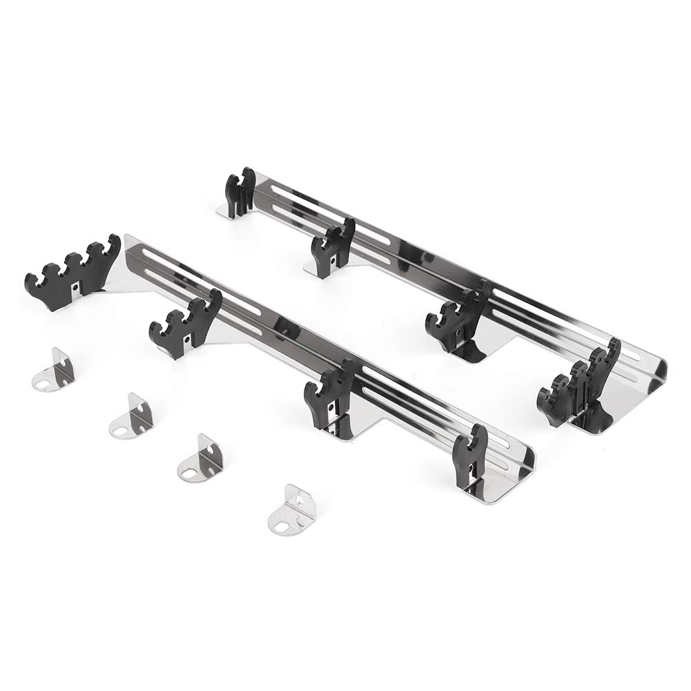 12 Pezzi Separatore Cavi Candela Motore In Alluminio 8mm 9mm 10mm Morsetto Divisore Cavi~p87684592