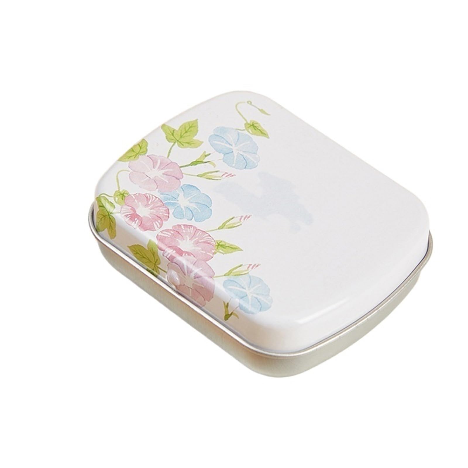 aluminum tin can, Hinged Rectangular Metal Storage Tin Box With Lid, Multicolor, 60x45x15mm, 10-Pack(Color 5)