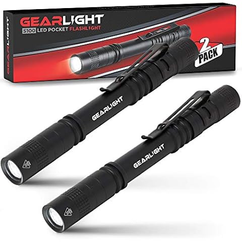 GearLight S100 LED Pocket Pen Light Cover