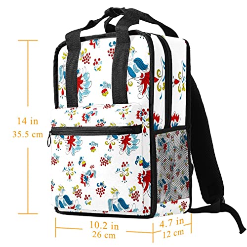 Sac à dos pour garçons hipster grand compartiment texture marbre - 5