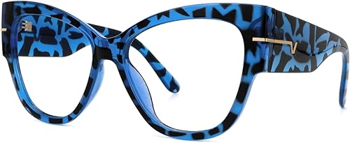 VOOGLAM Elektra GVFP0256 - Gafas de ojo de gato de gran tamaño para mujer
