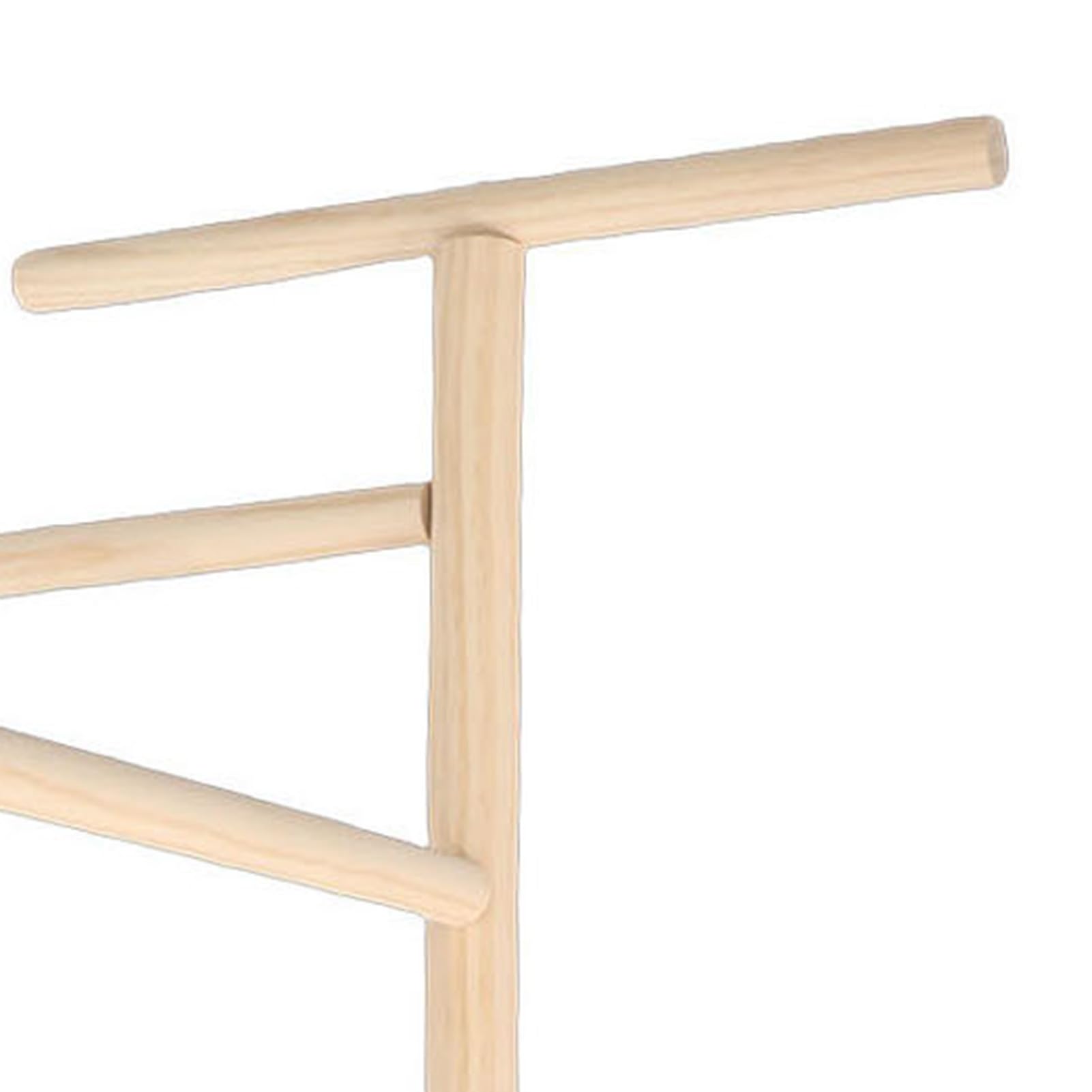 Generic Soporte de Madera para Gallinero, Juguete Duradero para Percha de Pollo para Múltiples Aves de Corral, Soporte de Madera de Pino con Tapón de Hierro para Pollos Saludables, Loros