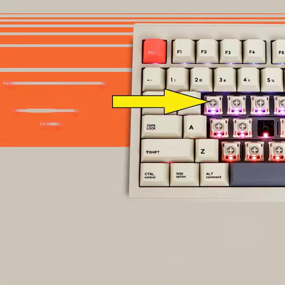 Zhongkaihua Rimuru Tempest Anime Custom Keycap, Resina 3D ESC Keycap, Tastiera Meccanica, Base di gioco, Fan Anime