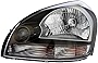 Gold Shrine For Hyundai Tucson Headlight Lamp 2005 2006 2007 2008 Halogen Driver Left Side