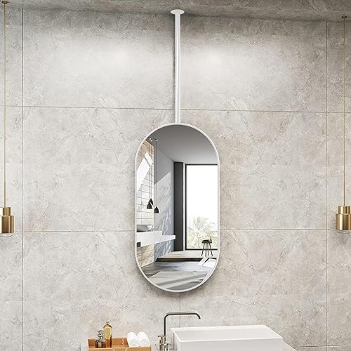 Espejos ovalados para baño PYROSUN: elegancia de techo para renovar tu tocador u hotel