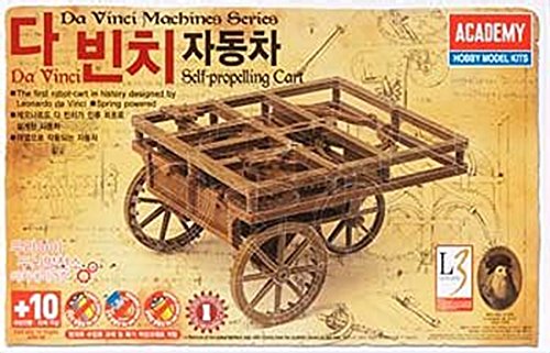Maquette plastique chariot autopropulseur Da Vinci Machines Academy 18129