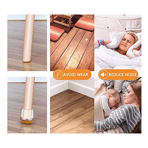 Nebel Tappi protettivi per gambe della sedia, 16