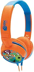 Headphone Boo Infantil, Oex, HP301, Laranja e Azul