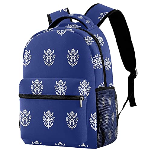 Sac à dos étudiant avec poches latérales pour collégien et lycée