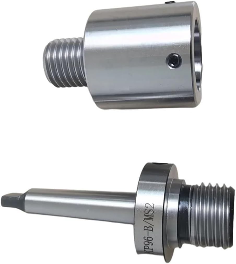 Woodworking Chuck Adapter, M33X3.5 Thread, with #2 Morse MT2 Taper Seat(MT2-1inch 8TP)