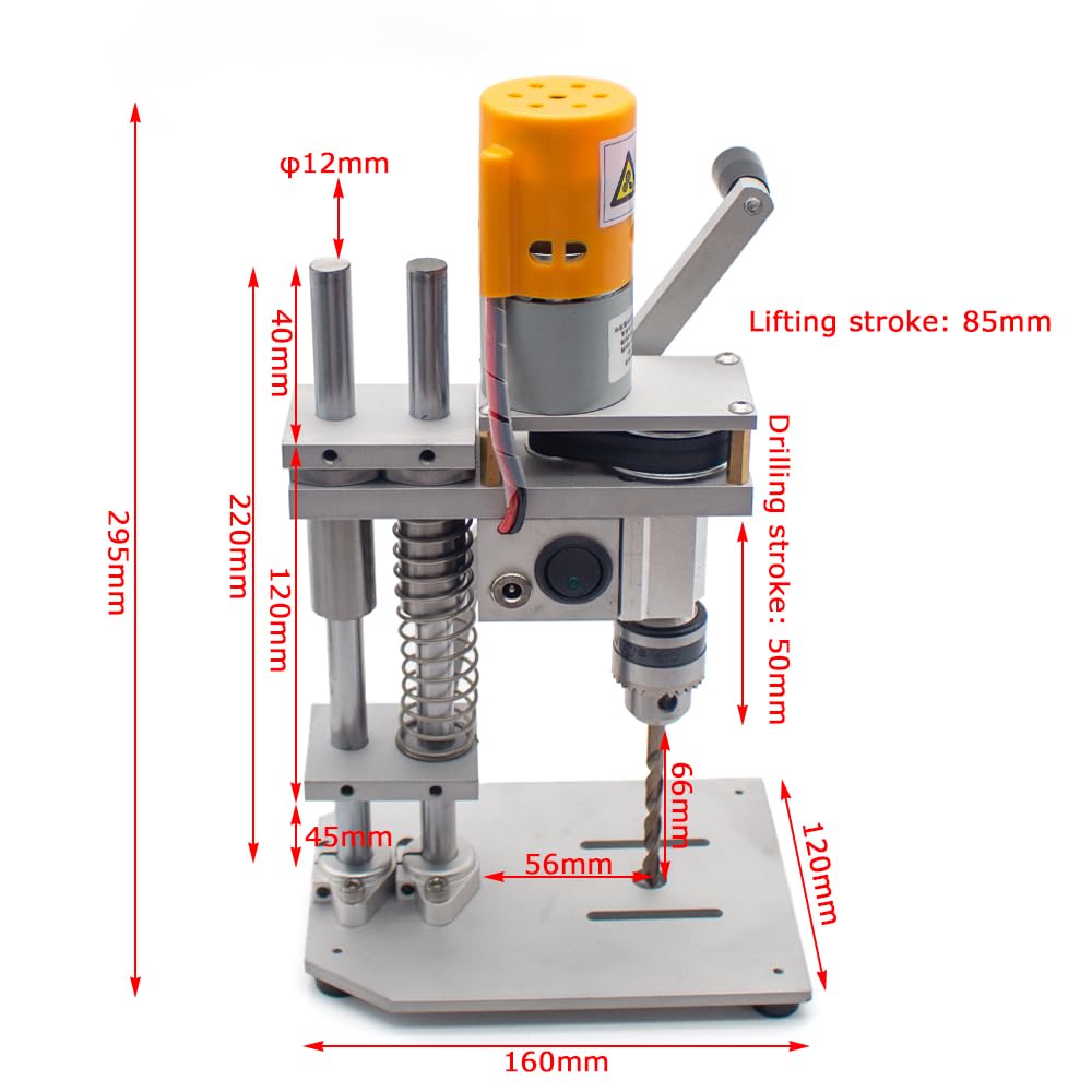 Toplionace Elektryczna Mini Wiertarka Precyzyjna CNC Wiertarka Stołowa Zestaw Wiertarka B10 Uchwyt Metalowy Drewniane Narzędzie do Majsterkowania 795 Silnik