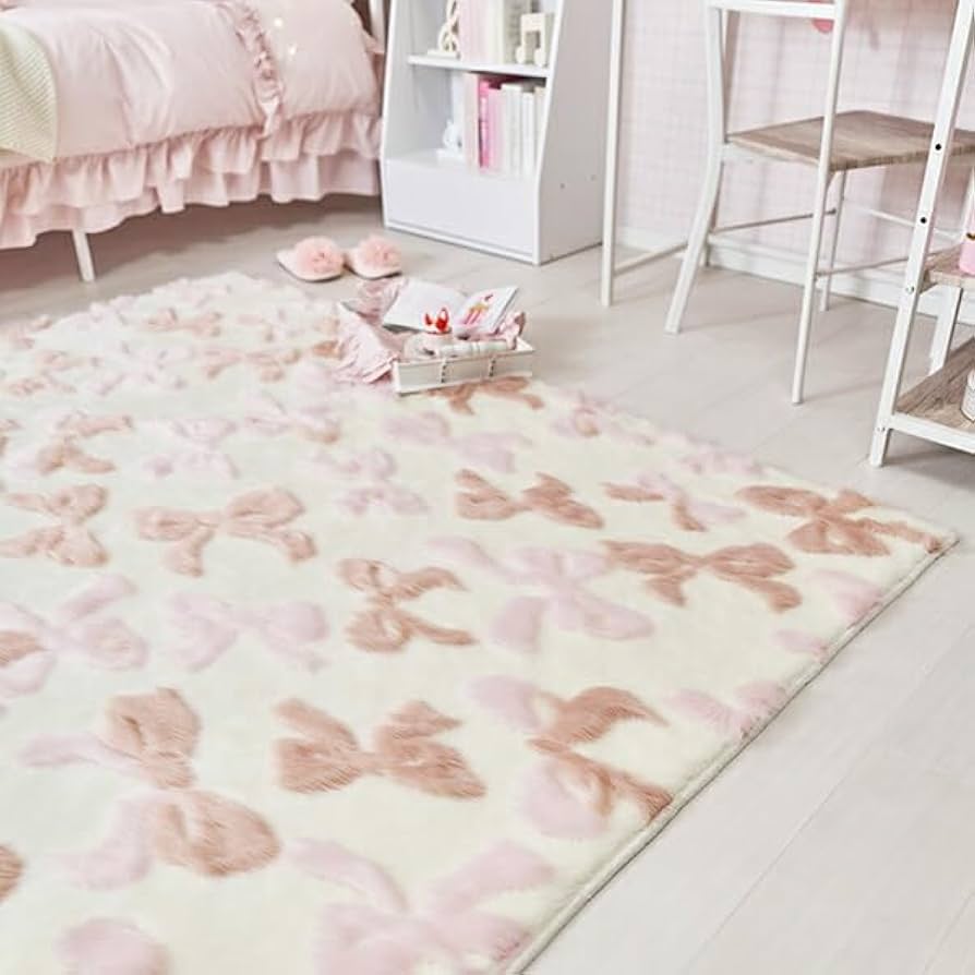 ロマンティックプリンセス　ラグ　新品 Amazon | ロマンティックプリンセス ふんわリボンラグ(長方形・90