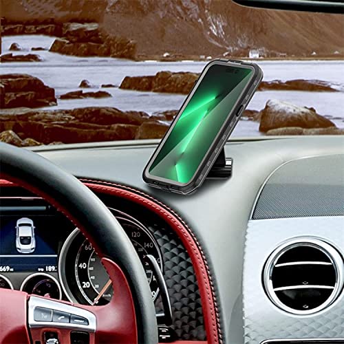 Coque iPhone 14 Pro transparente et antichoc en silicone avec miroir PC - 6