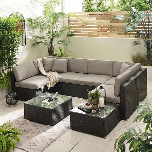 Furniturebox UK Outdoor Furniture - Orlando Brown Rattan Garden Coffee Table with Built-in Ice Box – Chic Modern Drinks Cooler Setup Ideal for Patio, Deck & Conservatory - Image 4