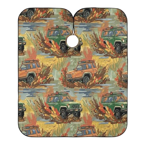 Capa de barbero impermeable profesional para hombre miniatura 2
