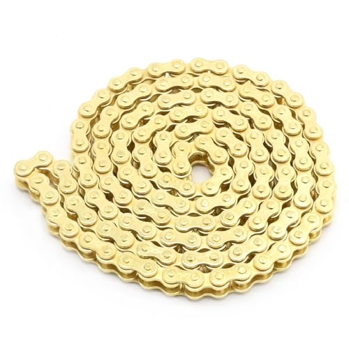 LIDSCURA 25H 138 Heavy Duty Roller Chain for 2 Stroke 47cc 49cc Suitable for Pocket Bike Mini Bike Dirt Pit Bike ATV Quad