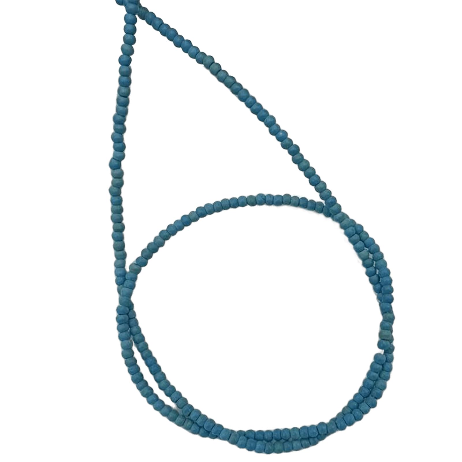 Carotoe 2Mm Unique Blue Turquoises Round Spacer Beads For Accessories Assembling Turquoises Beads For Jewelry Making
