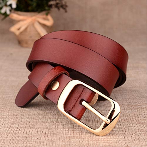 Andongnywell Belts for Men with Real Solid Leather and Buckle Dress and Casual Belt Waistband Waist Cinch Waist Stra3