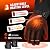 Heated Gloves, Heated Gloves for Men Women Rechargeable Electric Waterproof Thermal Warm Work Winter Gloves Hand Warmers for Cold Weather Work Hunting Fishing Cycling Hiking Skiing (Black, Large)