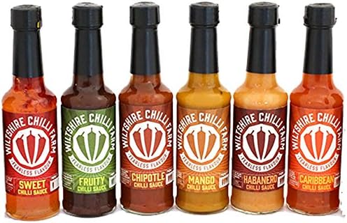 Hot Chilli Sauce 3 Pack - Fruity, Mango and Chipotle Chilli Sauce